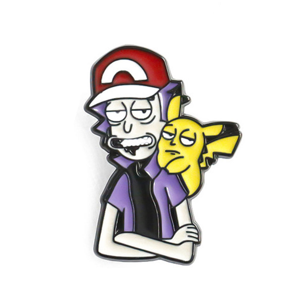 pin-rickandmorty-rickpokemon_1 Пин Рик и Морти Рик с покемоном — изображение 1