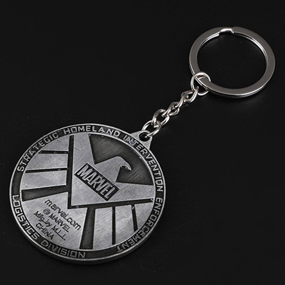 keychain-marvel-eagle-silver_1 Брелок Мстители Орел серебристый — изображение 1