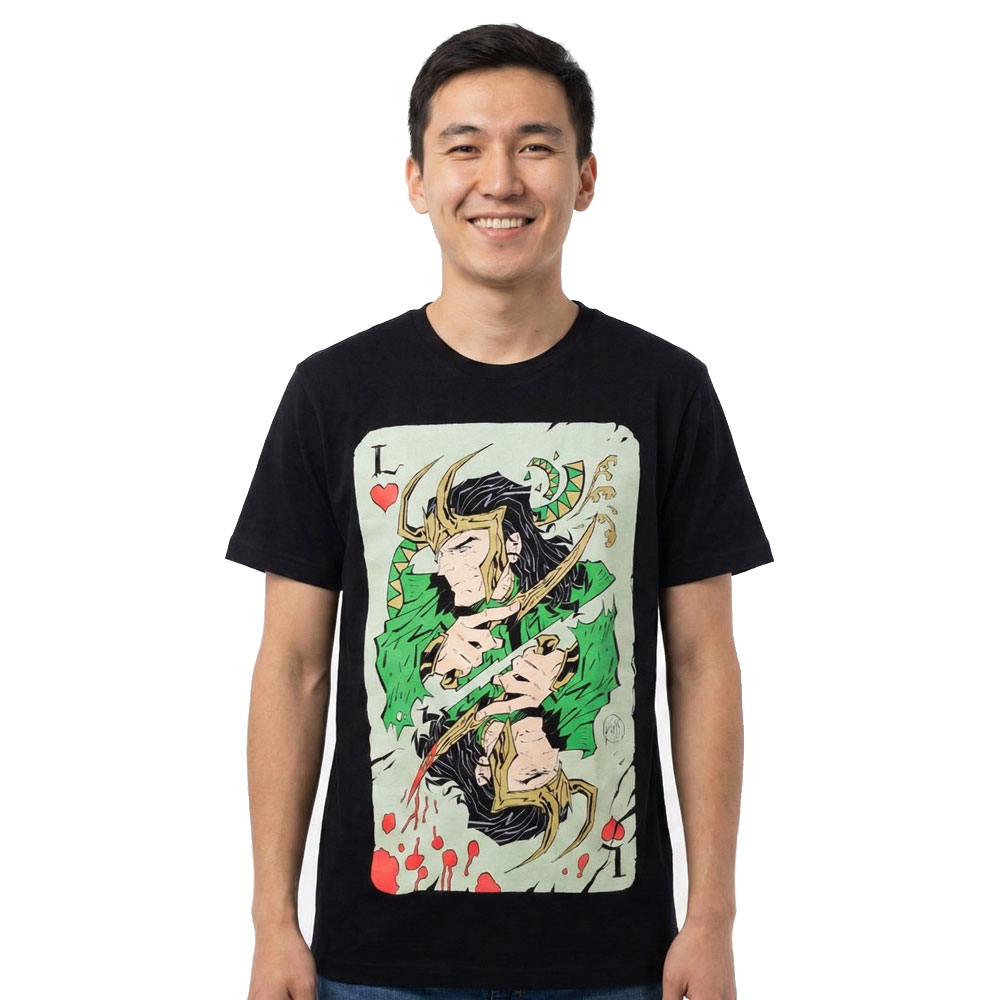 tshirt-marvel-loki Футболка Marvel Локи — изображение 1