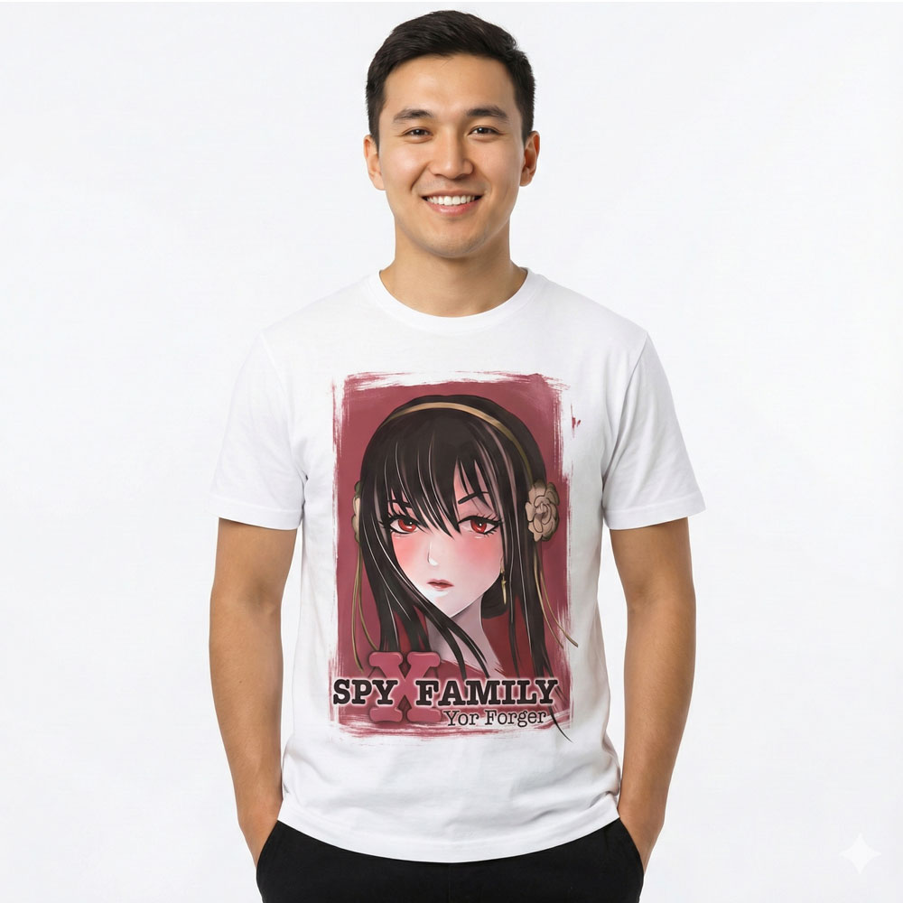 tshirt-spyfamily-youforger Футболка Семья шпиона You forger — изображение 1