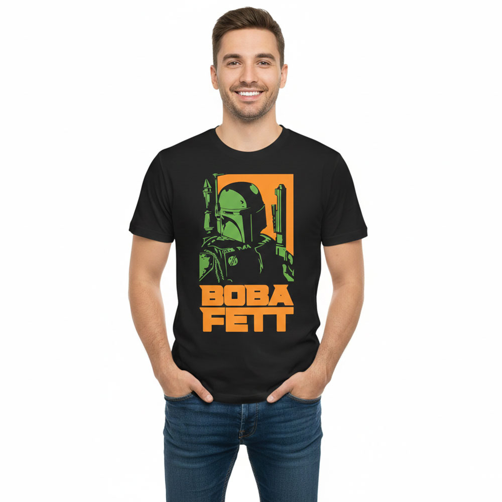tshirt-starwars-bobbafett Футболка Звездные войны Бобба Фетт — изображение 1