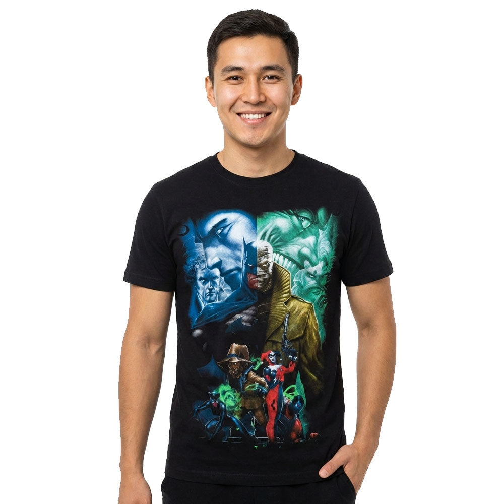 tshirt-dc-batman-hush Футболка DC Бэтмен hush — изображение 1