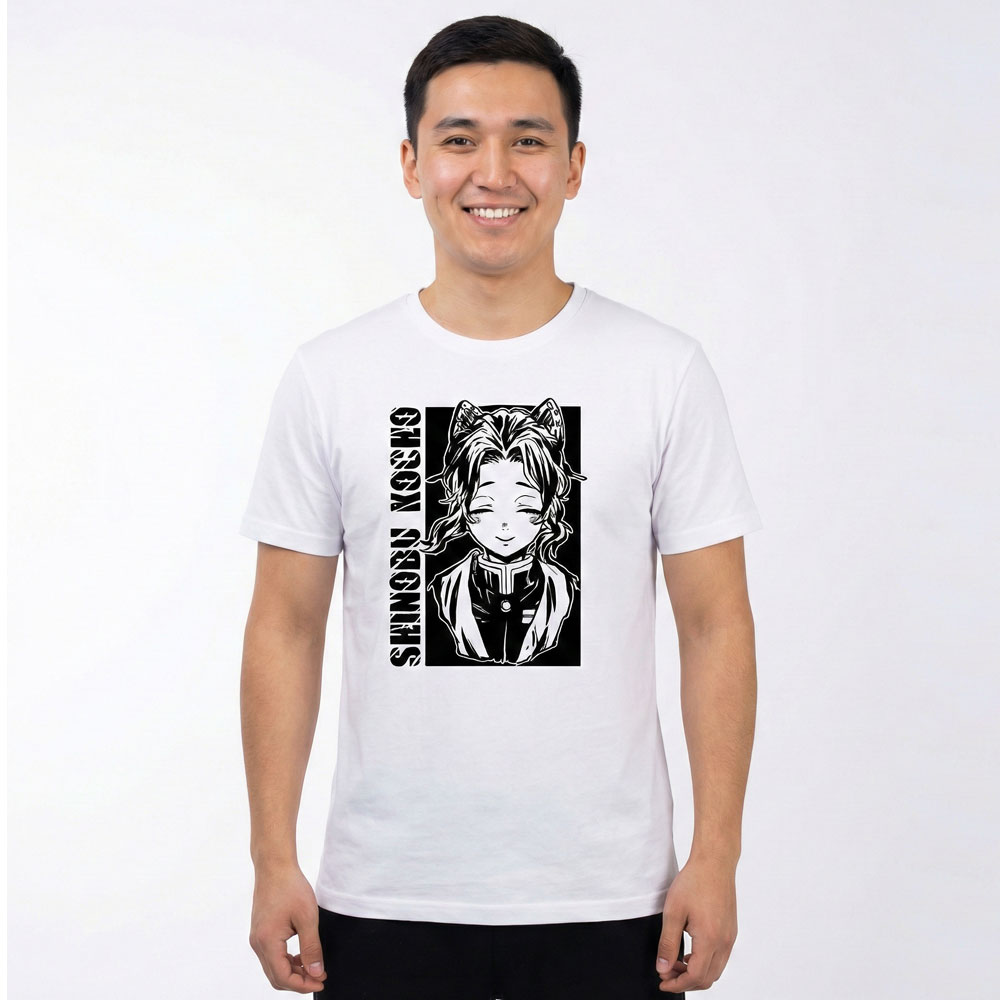 tshirt-demonslayer-shinobukocho Футболка Клинок рассекающий демонов Шинобу Кочо — изображение 1