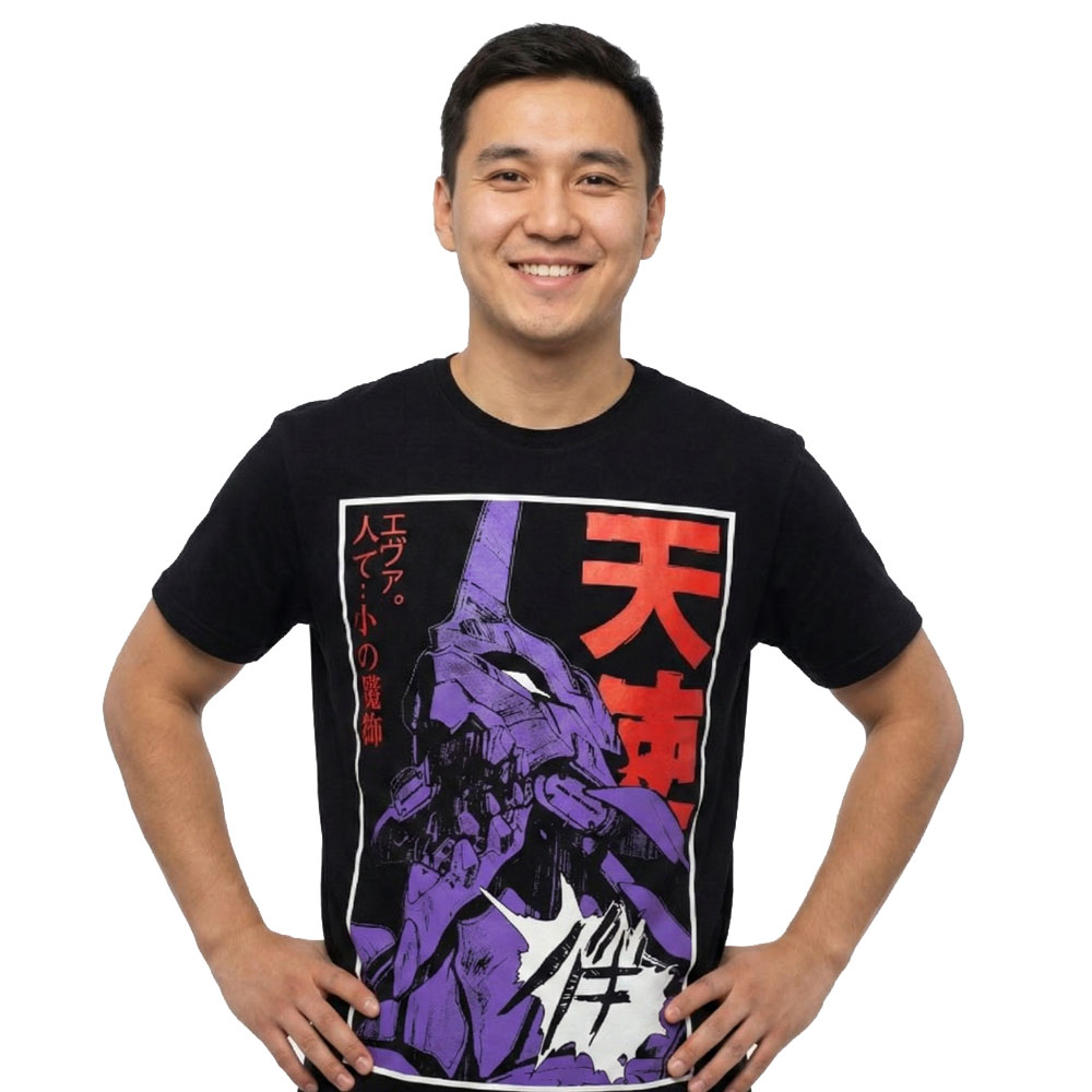 tshirt-evangelion-unit01 Футболка Евангелион Модуль-01 — изображение 1